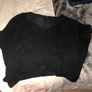 Plain black tee-shirt from urban outfitters
